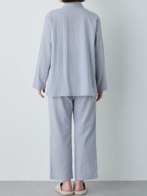 ワンタッチらくちんパジャマ【上下セット】