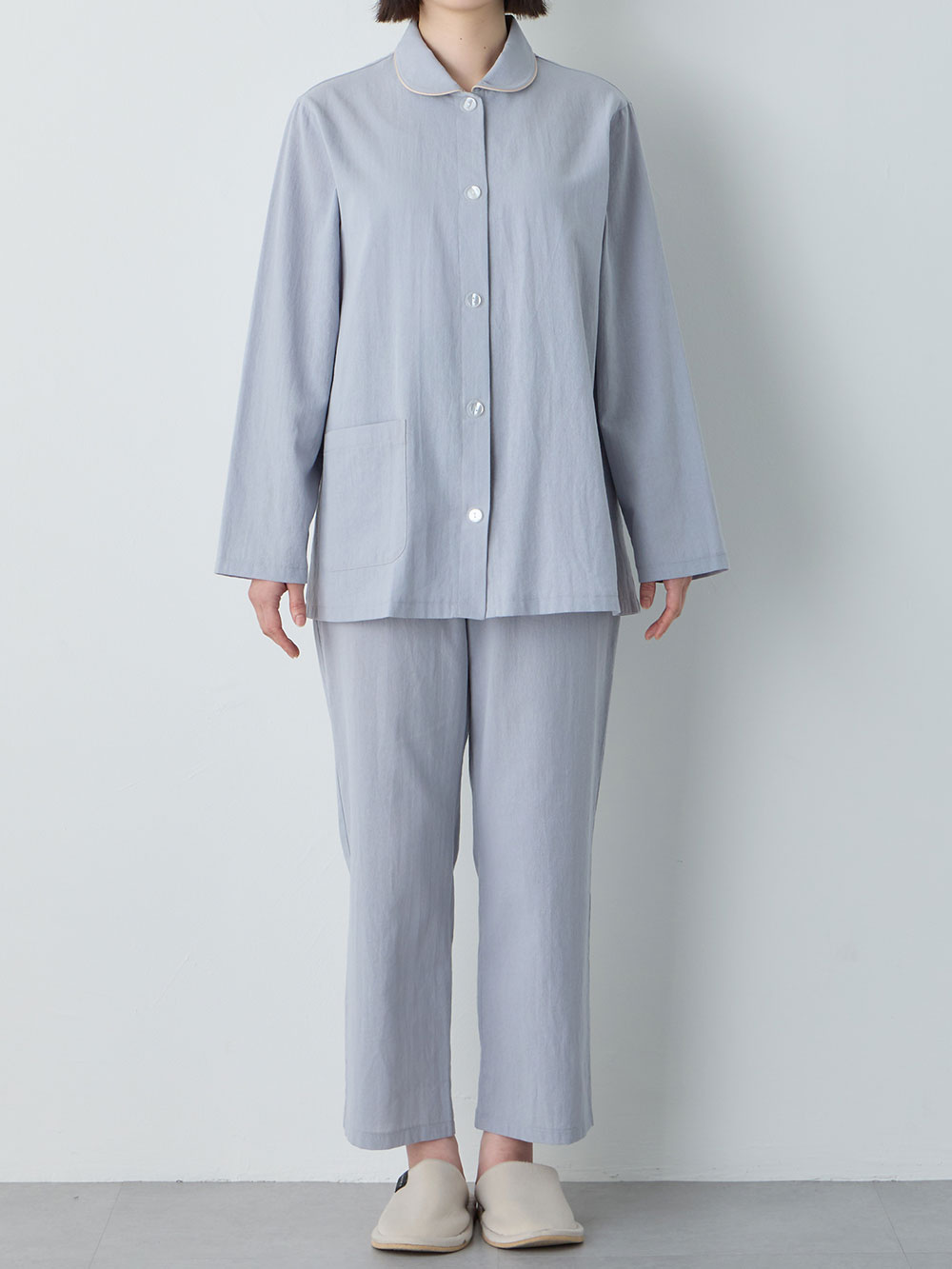 ワンタッチらくちんパジャマ【上下セット】