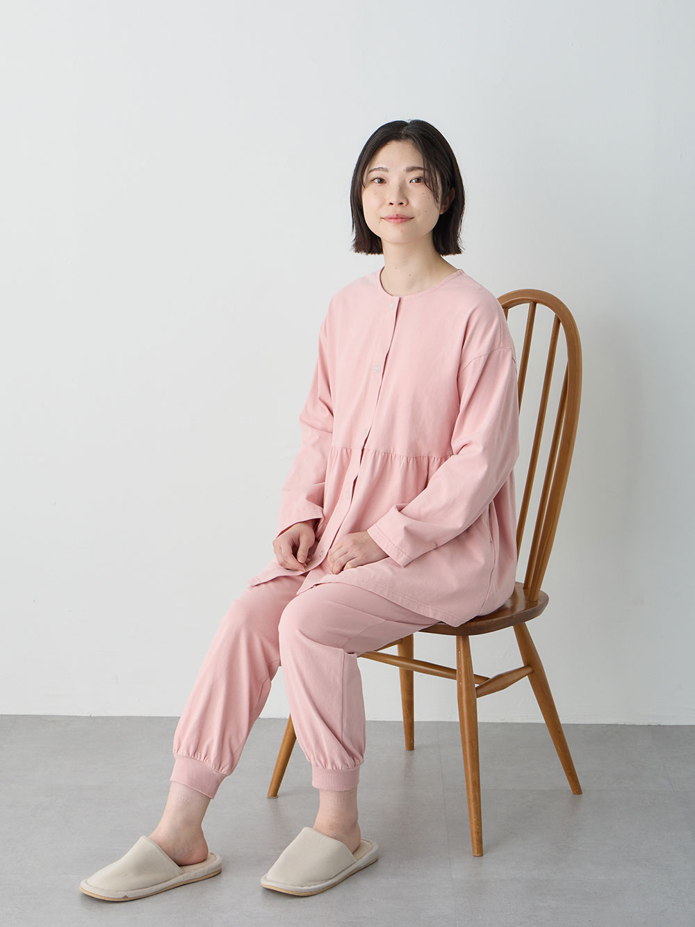 その他|ワンタッチらくちんパジャマ【上下セット】