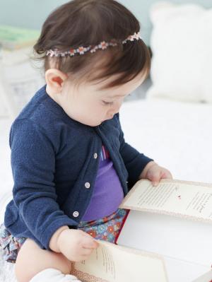 ベビー アウター|【日本製】ANGELIEBEオリジナル  シンカーパイルカーディガン|ネイビー