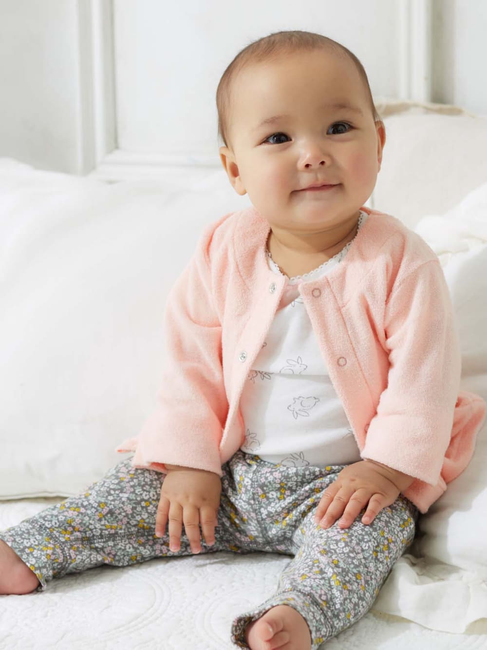 日本製 Angeliebeオリジナル シンカーパイルカーディガン ベビー 新生児 服 ベビー用品通販 エンジェリーベ 公式