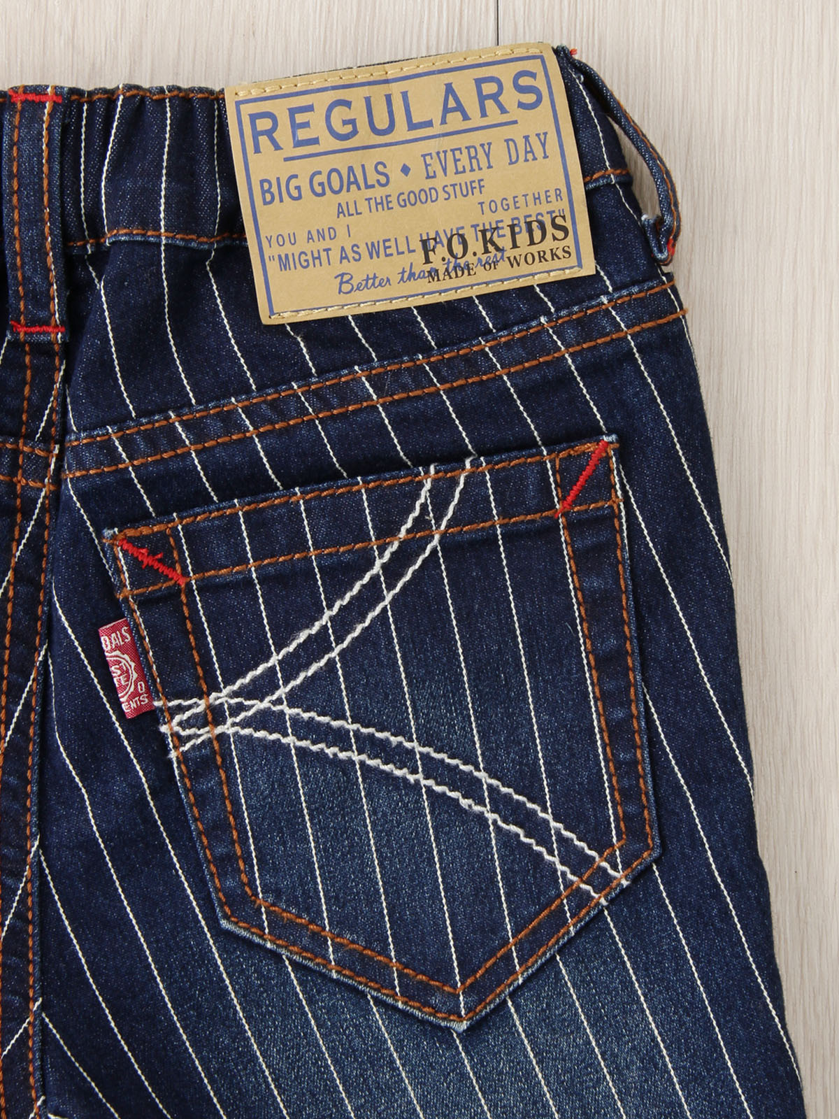 ベビー パンツ|【ベビー服】【F.O.KIDS】6分丈スタンダードデニム