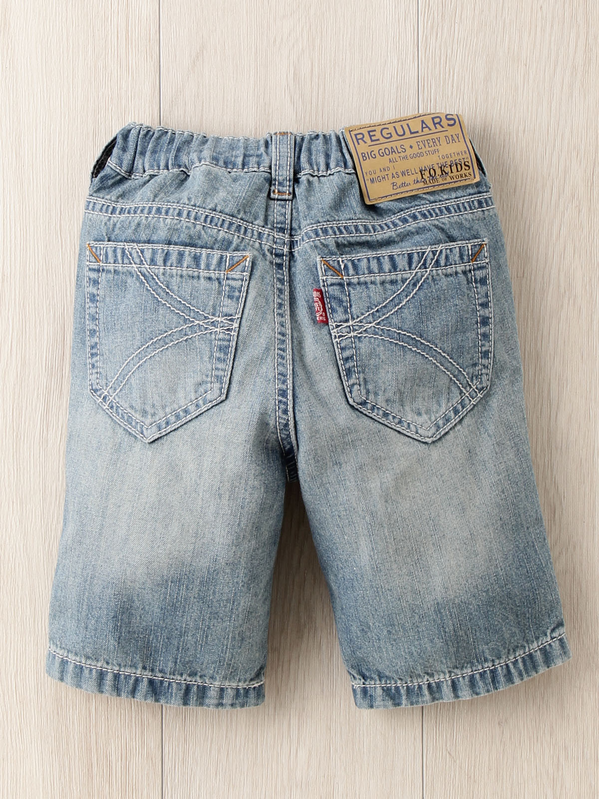 ベビー パンツ|【ベビー服】【F.O.KIDS】6分丈スタンダードデニム