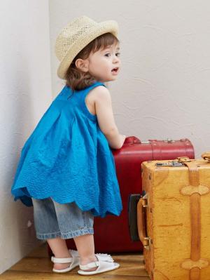 ベビー パンツ|【ベビー服】【F.O.KIDS】6分丈スタンダードデニム