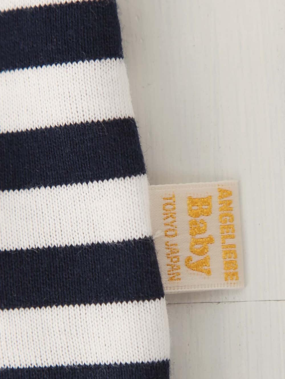 ベビートップス|【ベビー服】【日本製】ANGELIEBEオリジナル  ボーダーTシャツ