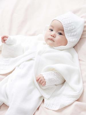 セレモニードレス|【日本製】フェザーコットンケープ|ホワイト