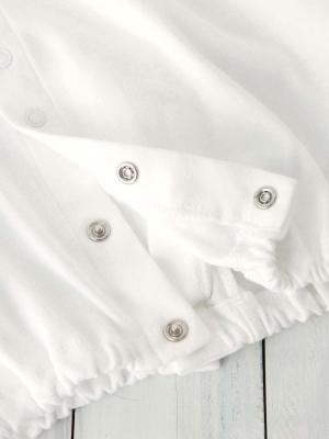 セレモニードレス|春 夏 秋 冬【日本製】新生児スムースドレス＆帽子セット|オフホワイト