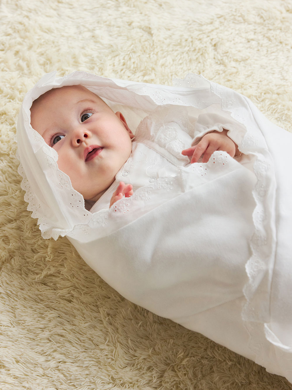 セレモニードレス|春 夏 秋 冬 【日本製】スムースアフガン|オフホワイト