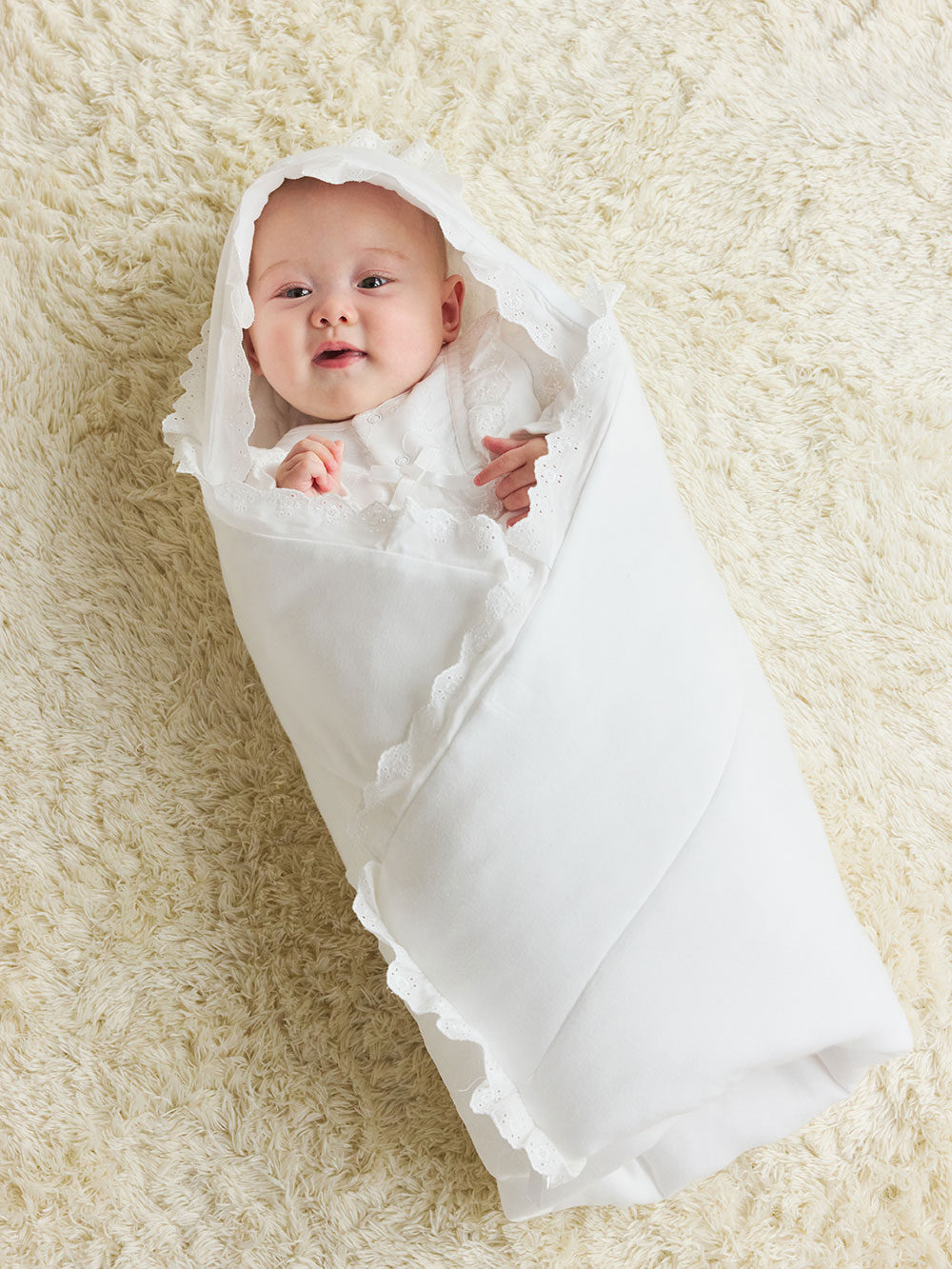 セレモニードレス|春 夏 秋 冬 【日本製】スムースアフガン|オフホワイト