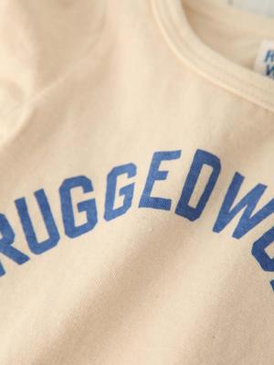 ベビートップス|【日本製】RUGGED WORKS（ラゲッドワークス）ロゴロングTシャツ