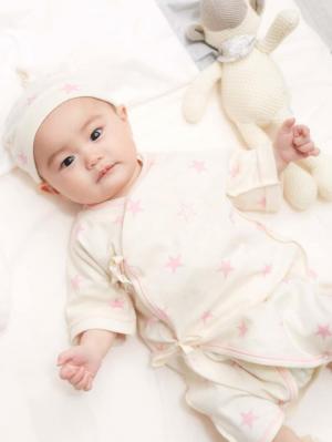 コンビ肌着・新生児/ベビー肌着|【日本製】ANGELIEBEオリジナル 無添加コットンコンビ肌着＆フードセット