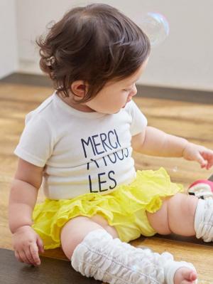 ロンパース・カバーオール|ANGELIEBEオリジナル  プリントボディ|オフ