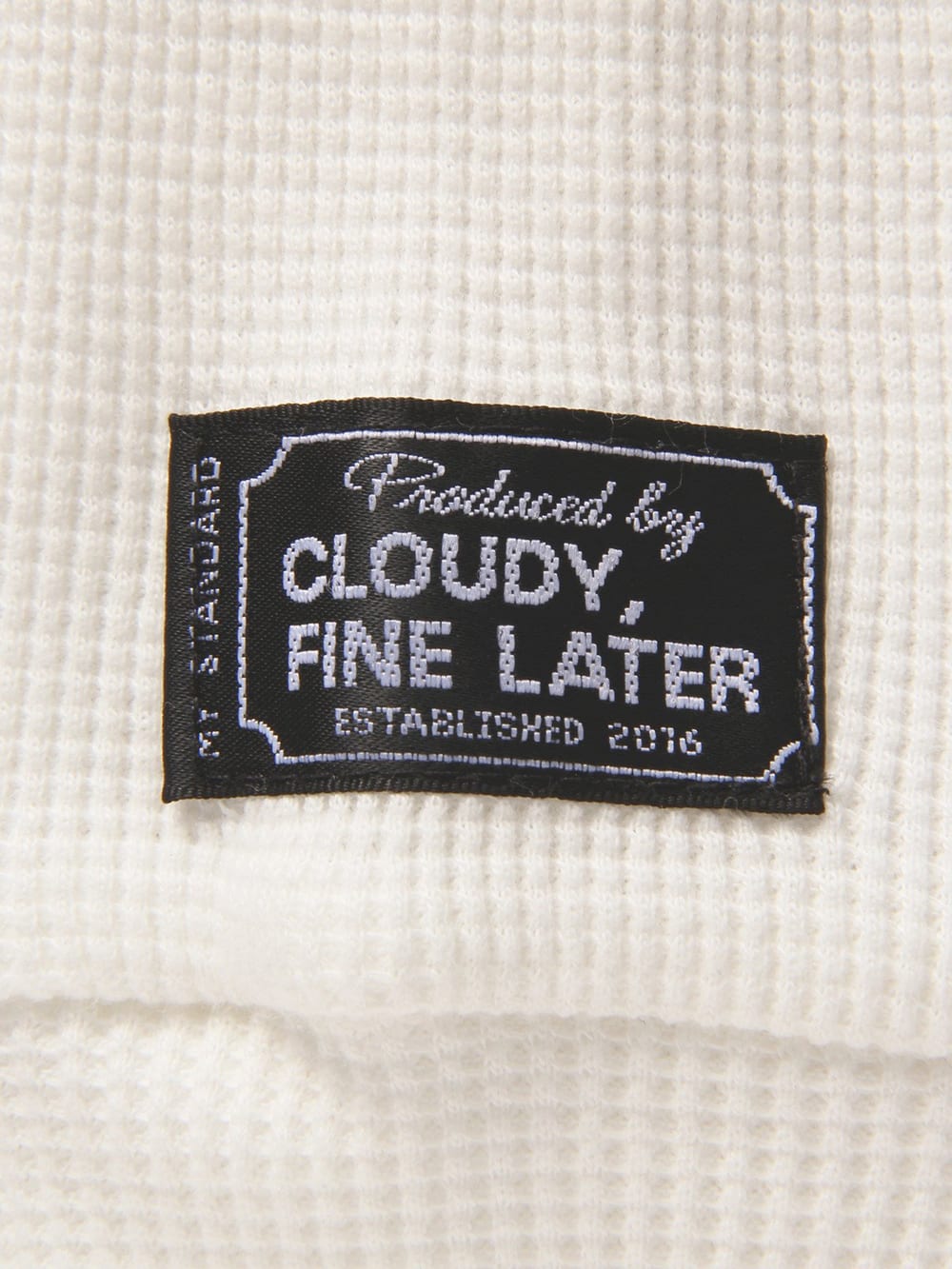ベビートップス|CLOUDY FINE LATER(クラウディファインレター)ワッフルTシャツ