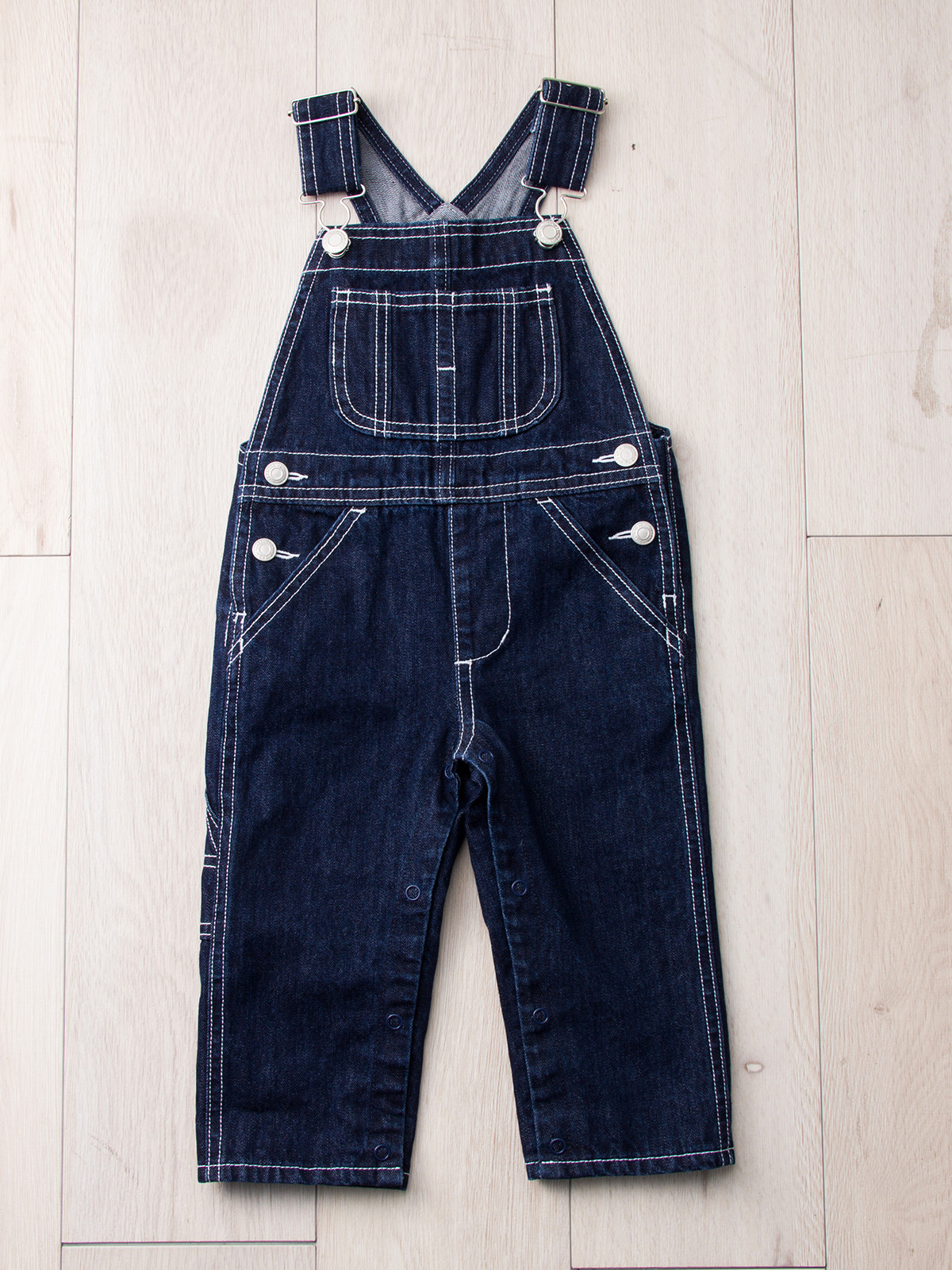 ベビー パンツ|CLOUDY FINE LATER(クラウディファインレター)デニムオーバーオール|インディゴ