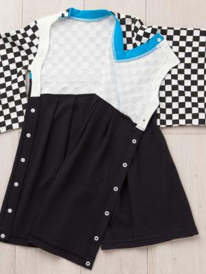 ベビー袴|【ベビー服】【Tino Tino】和風袴オール　男の子　女の子