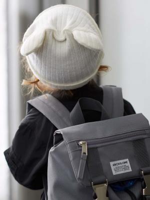 ベビー帽子（新生児・乳児）|Caldia（カルディア）ニットソー耳付き帽子