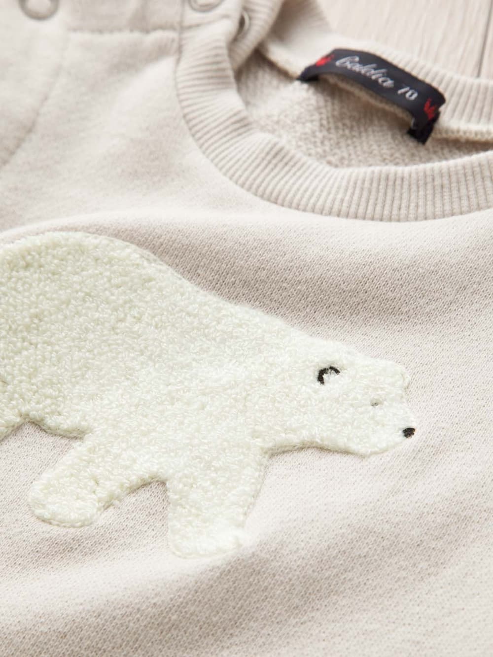 ロンパース カバーオール Caldia ガーゼ裏毛シロクマロンパース ベビー 新生児 服 ベビー用品通販 エンジェリーベ 公式