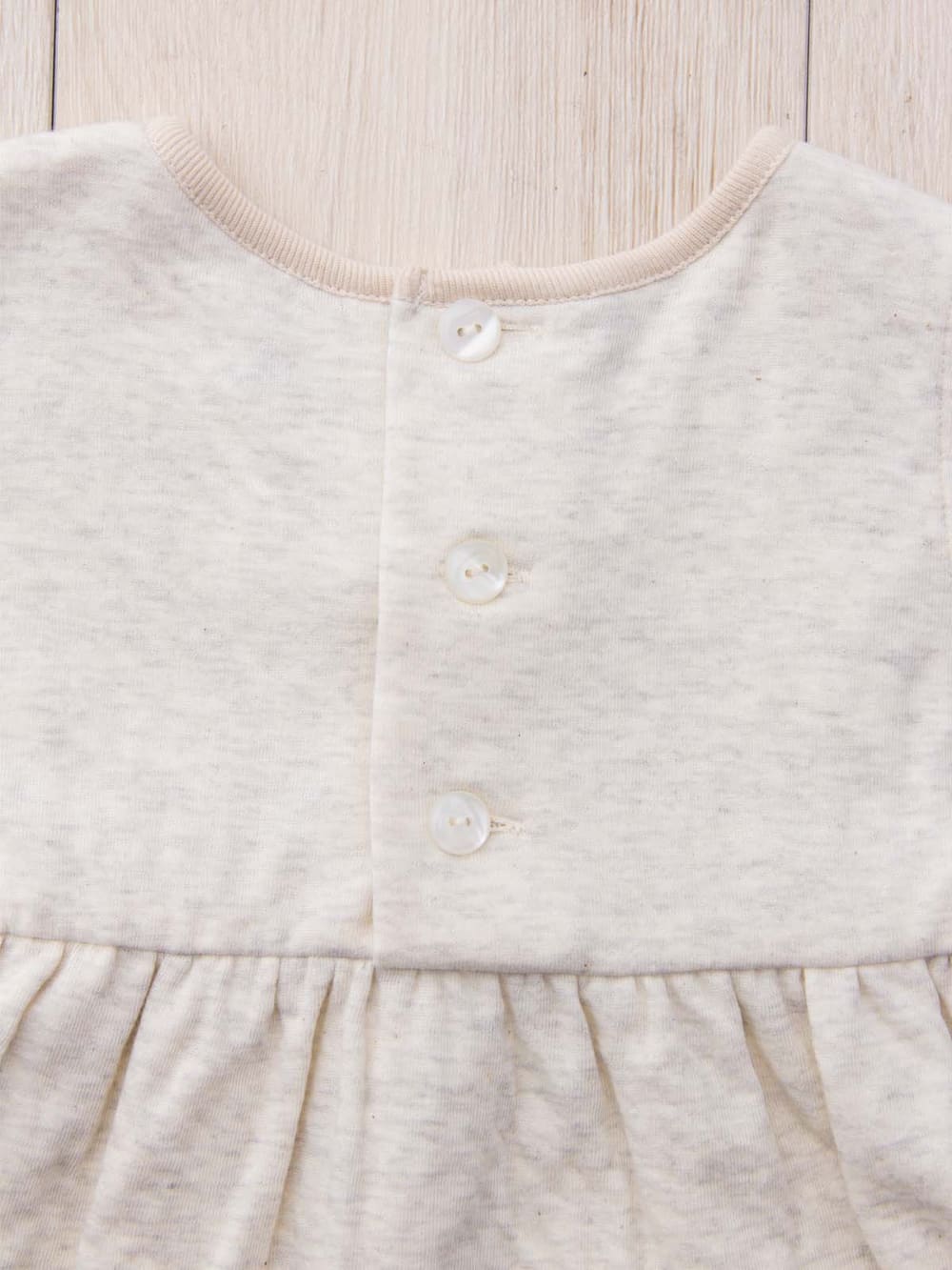 ベビー ワンピース|【日本製】Pample Mousse（パンプルムース）切替花柄ワンピース＆ブルマセット