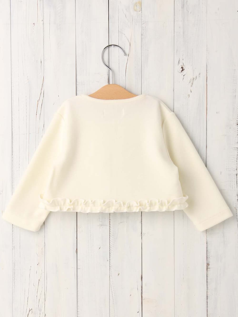 ベビー アウター|【日本製】Pample Mousse（パンプルムース）フリルボレロ