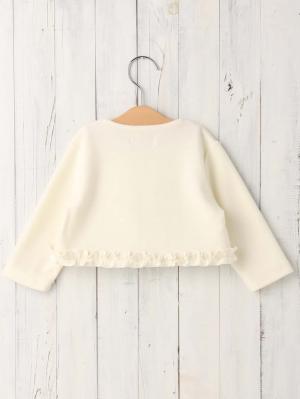 ベビー アウター|【日本製】Pample Mousse（パンプルムース）フリルボレロ