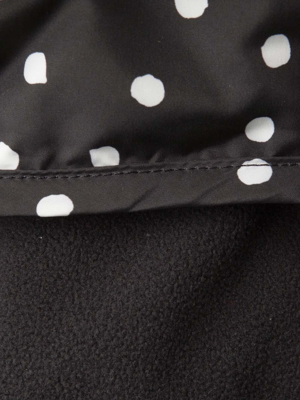 アウトレット|手描きドットダウンケープ