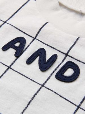 ベビートップス|ARCH＆LINE（アーチ&ライン）スラブチェックロンT