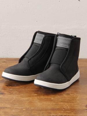 ベビーシューズ・ファーストシューズ・ベビー靴下|【MAX55%OFF ブラックフライデーセール対象】【ベビー服】【PAPAPAPARK】コンフォートベルテッドブーティ|ブラック