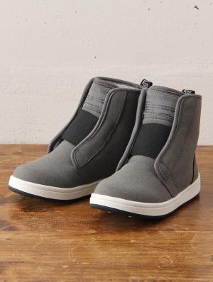 ベビーシューズ・ファーストシューズ・ベビー靴下|【MAX55%OFF ブラックフライデーセール対象】【ベビー服】【PAPAPAPARK】コンフォートベルテッドブーティ|グレー