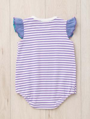 ロンパース・カバーオール|【ベビー服】Caldia（カルディア）フリル袖ボディ＆スカート2点セット