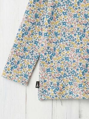 アウトレット|STUDIO MINI(スタジオミニ)花柄ハイネックTシャツ