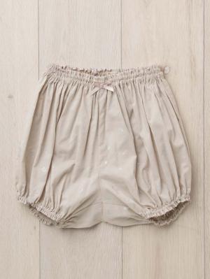 ベビー ブルマ|coto cotte(コトコト)スターブルマ|グレージュ