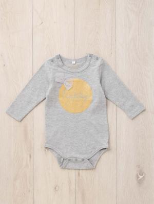 ロンパース・カバーオール|【ベビー服】coto cotte（コトコト）ボディ、チュチュ&ガーランド3点セット|杢グレー