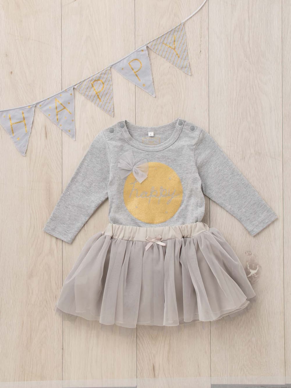 ベビー服】coto cotte（コトコト）ボディ、チュチュガーランド3点セット ロンパース・カバーオール(品番：50294) ｜ベビー服 （新生児服）・ベビー用品通販｜ エンジェリーベ 公式
