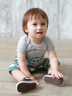 ロンパース・カバーオール|【ベビー服】【Makeyour day】ボディ＆パンツ 2点セット