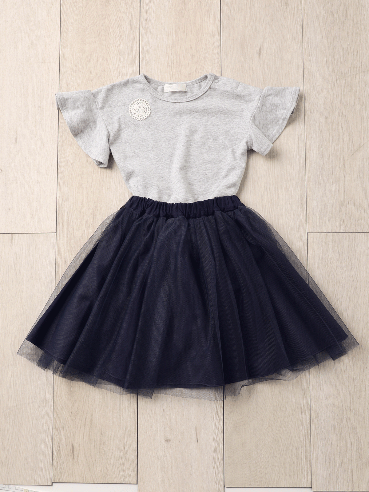 ベビー ワンピース Seraph Tシャツワンピ チュールスカート2点セット ベビー 新生児 服 ベビー用品通販 エンジェリーベ 公式 ベビー ワンピース Seraph Tシャツワンピ チュールスカート2点セット ベビー 新生児 服 ベビー用品通販 エンジェリーベ 公式