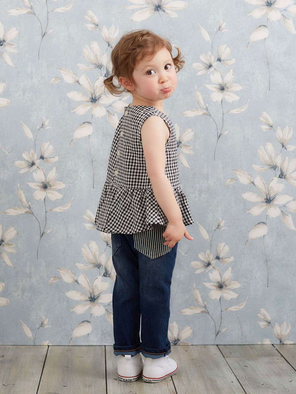 ベビートップス|Seraph（セラフ）ぺプラムチュニック