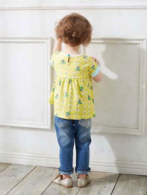 ベビートップス|Petit jam(プチジャム)プリントチュニック