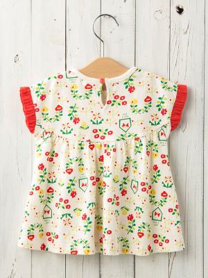 ベビートップス|Petit jam(プチジャム)プリントチュニック