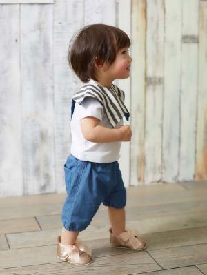 スタイ(よだれかけ)|La Stella(ラ ステラ)スタースタイ&ブルマ 2点セット|ブラック