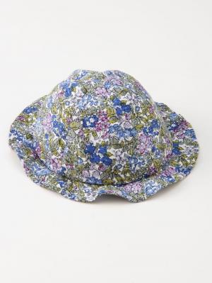 ベビー帽子（新生児・乳児）|【ベビー服】OCEAN&GROUND（オーシャンアンドグラウンド）小花柄ベビーハット|オフホワイト