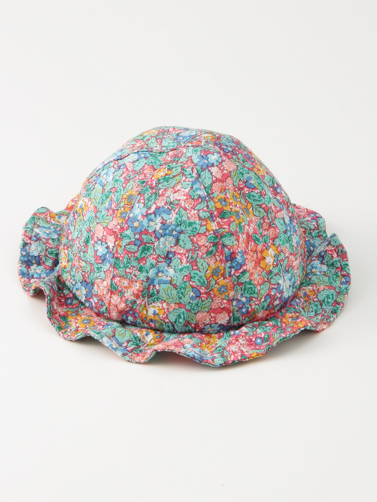 ベビー帽子（新生児・乳児）|【ベビー服】OCEAN&GROUND（オーシャンアンドグラウンド）小花柄ベビーハット|ピンク