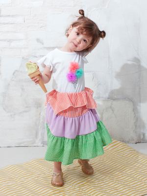 ベビー ワンピース|【ベビー服】Caldia（カルディア）ギンガム切替2WAYワンピ＆スカート
