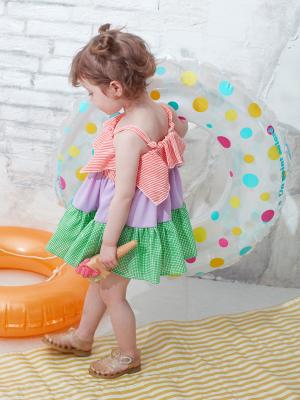 ベビー ワンピース|【ベビー服】Caldia（カルディア）ギンガム切替2WAYワンピ＆スカート