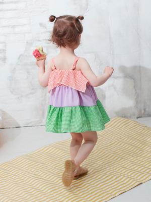 ベビー ワンピース|【ベビー服】Caldia（カルディア）ギンガム切替2WAYワンピ＆スカート