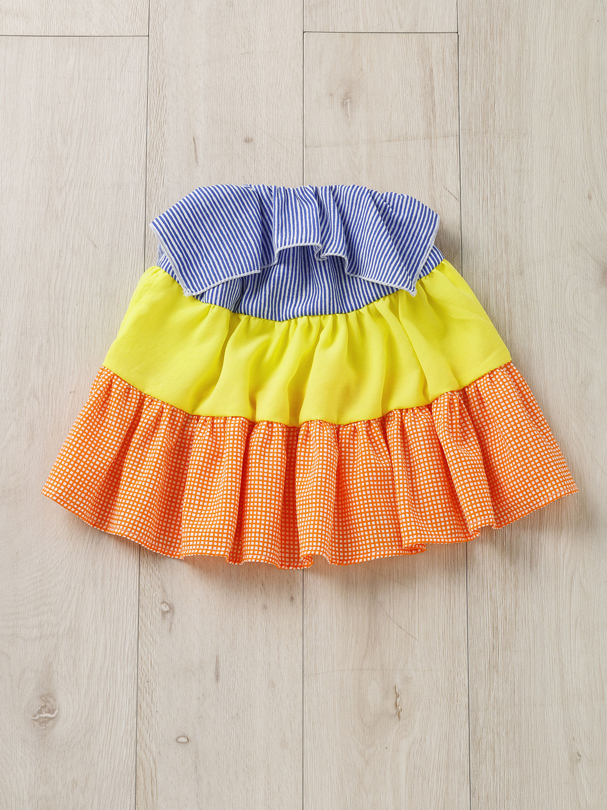 ベビー ワンピース|【ベビー服】Caldia（カルディア）ギンガム切替2WAYワンピ＆スカート