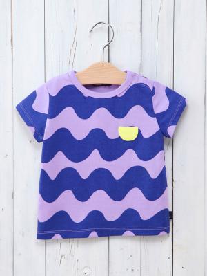 ベビートップス|Caldia（カルディア）プリントポケット付きTシャツ