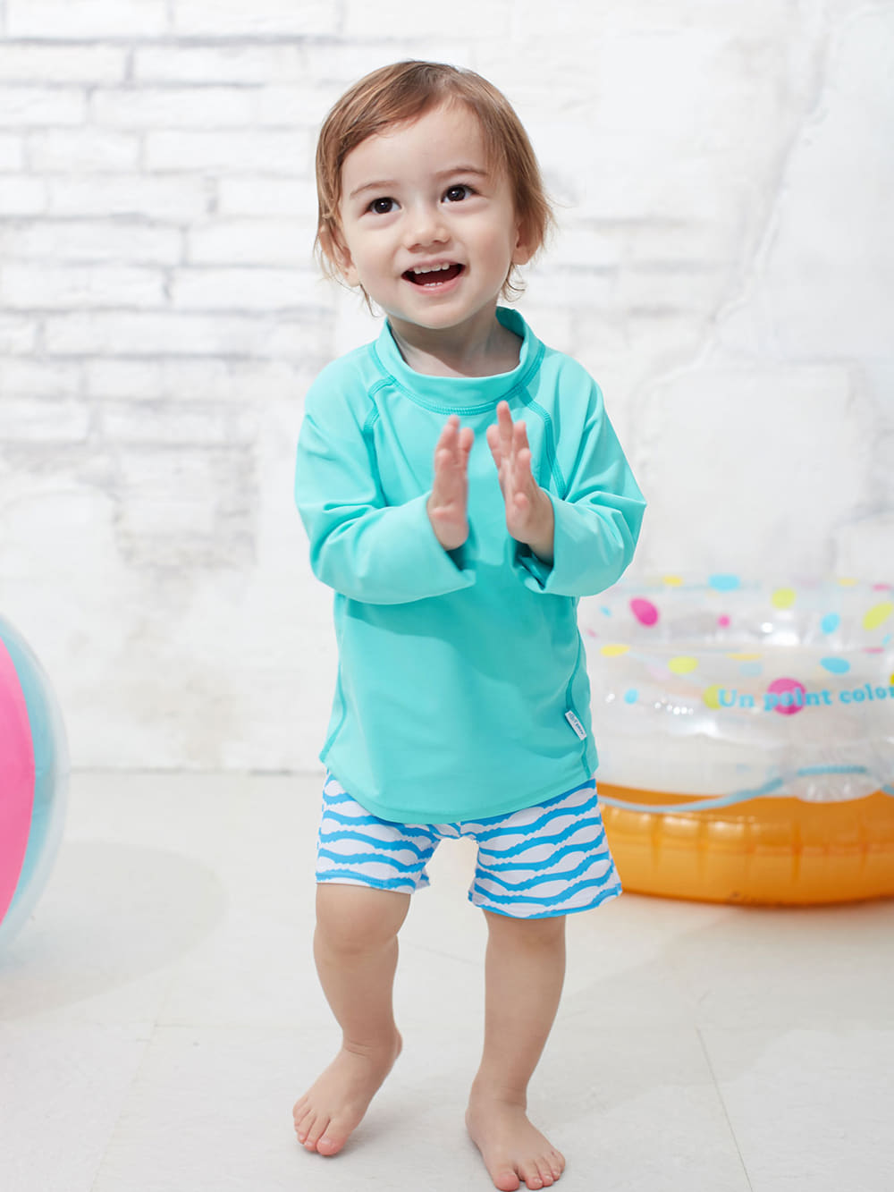 ベビー 水着 ラッシュガード Caldia Boysスイムパンツ ベビー服 新生児服 ベビー用品通販 エンジェリーベ 公式
