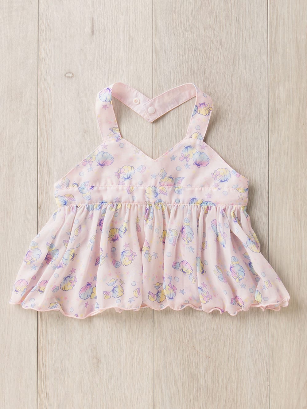 スタイ（よだれかけ）|Kids zoo（キッズズー）エプロンスタイ|ピンク