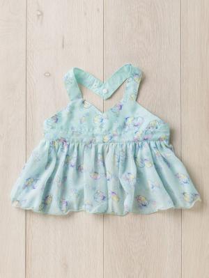 スタイ（よだれかけ）|Kids zoo（キッズズー）エプロンスタイ|サックス