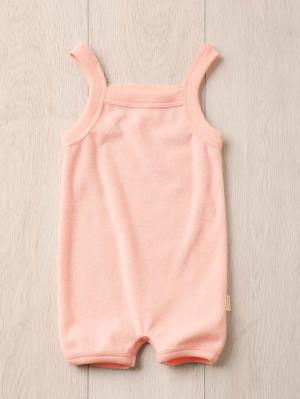 nest Robe ⿻ ヘンプ 超撥水 セーラーカラー ロングシャツ コート 赤 セーラーニットロンパース66〜90cm ベビーのロンパース 男の子